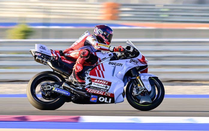 Marquez at Qatar GP Race