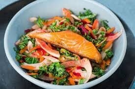 Gluten less Salmon Salad