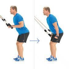 tricep extension band workout