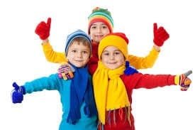 kids and child winter care