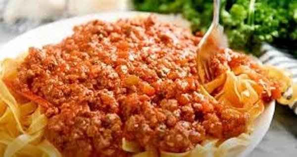 Bolognese sauce