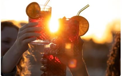 healthy summer drink