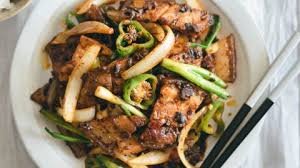 Twice Cooked Pork Slices