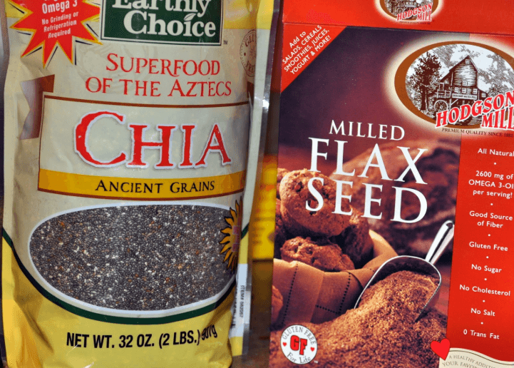 Magnesium-Rich Foods Chia and Flaxseeds