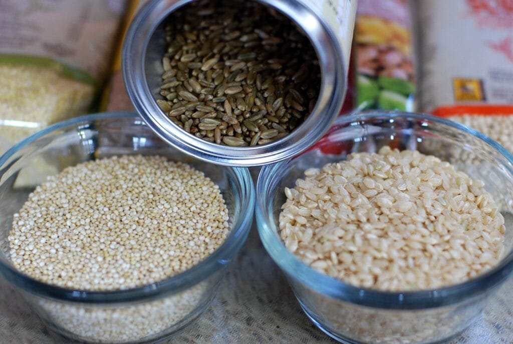 Magnesium rich food - Quinoa and Whole Grains