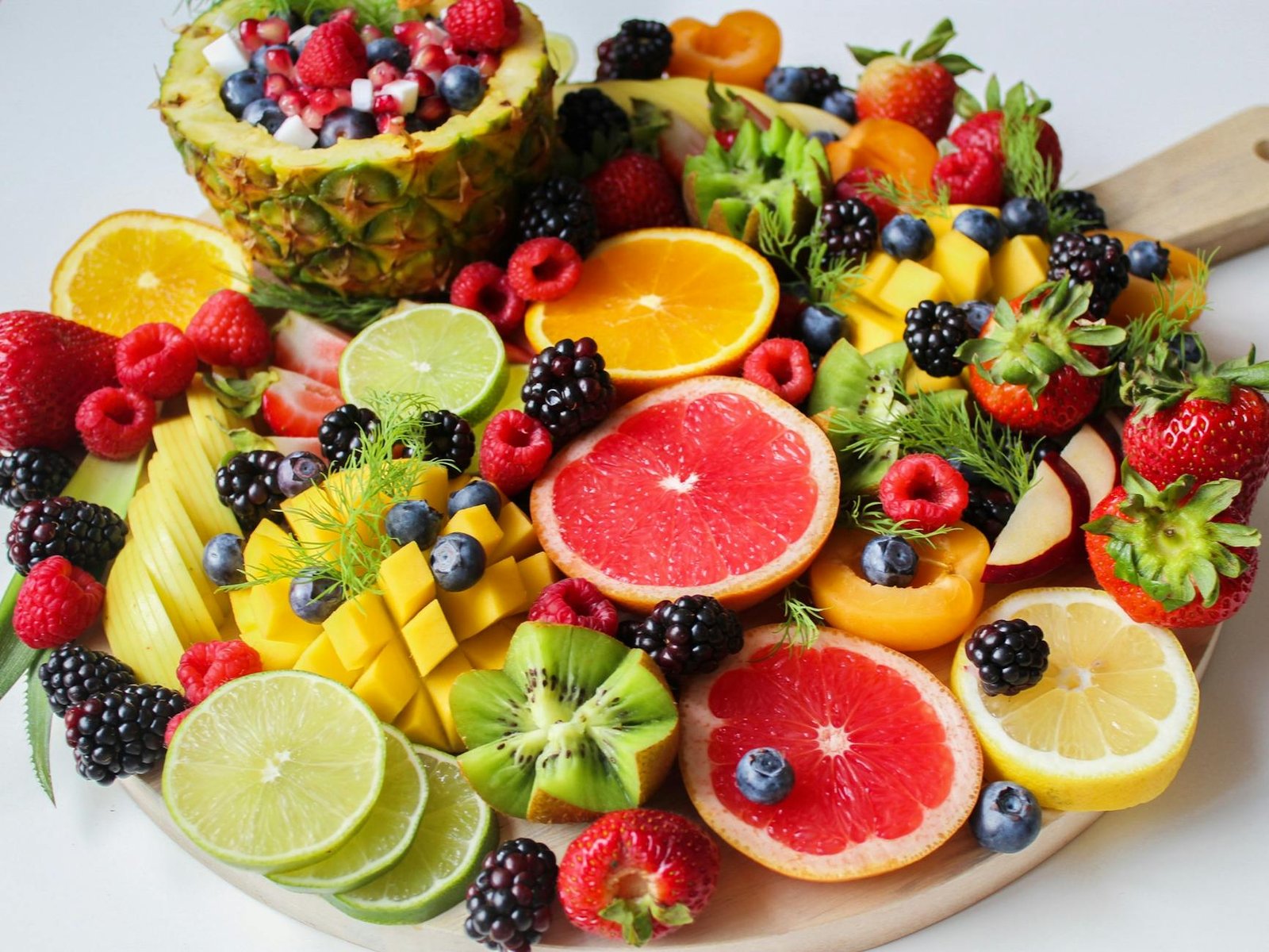 sliced fruits on tray Longevity and Youthful Skin