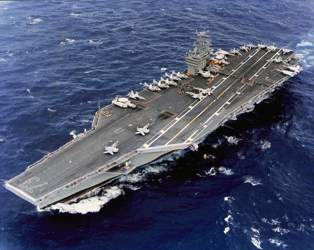 USS George Washington Returns to Japan: Renewed Power and Purpose in the Indo-Pacific 6 NASFL 130 USS George Washington CVN 73 out at Sea