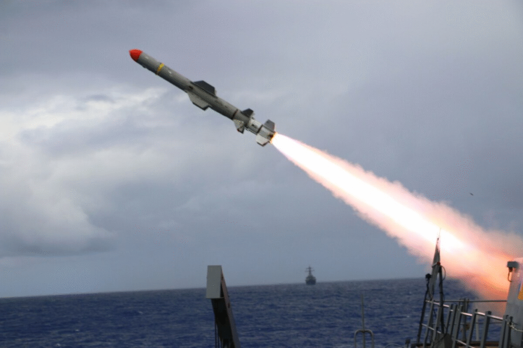 missile launched from a ship