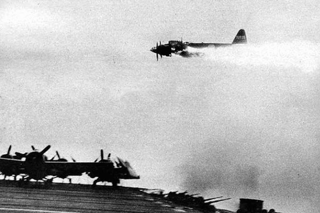 The Most Damaged and Resilient U.S. Aircraft Carriers in World War II 12 image 8021