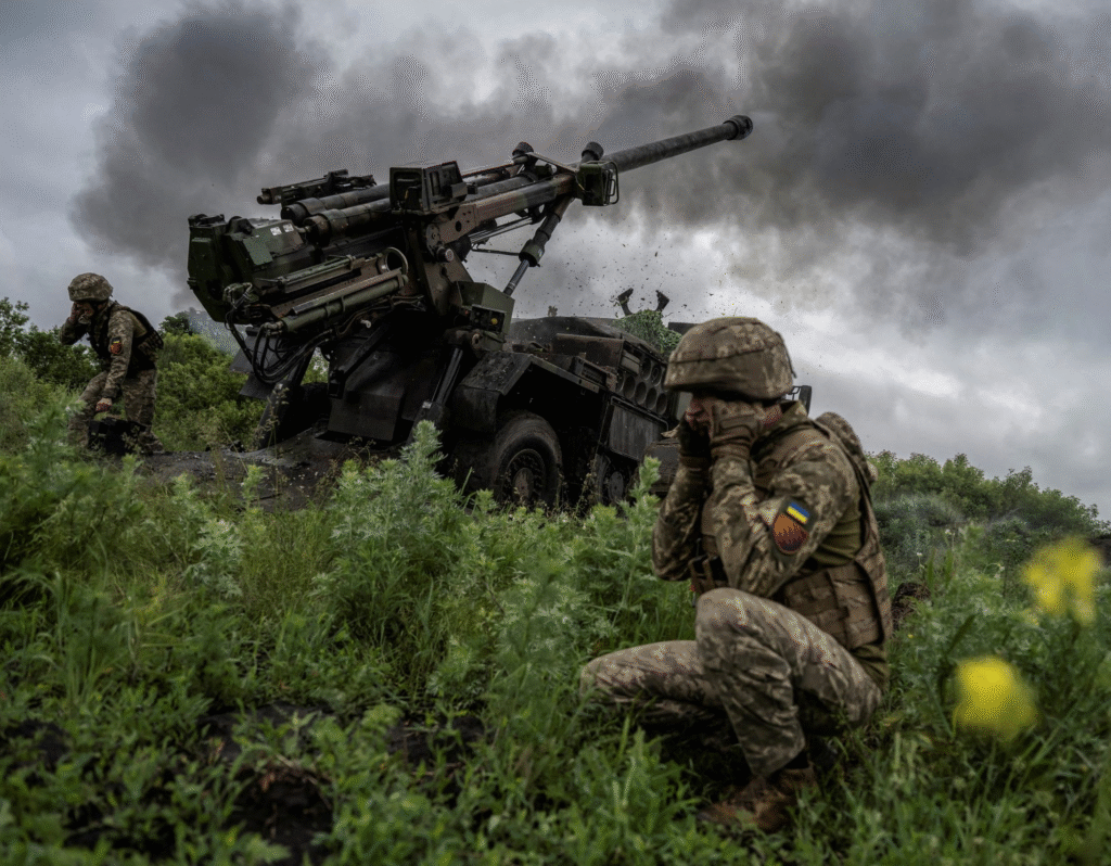 Battle for Avdiivka - Blasting Cannons