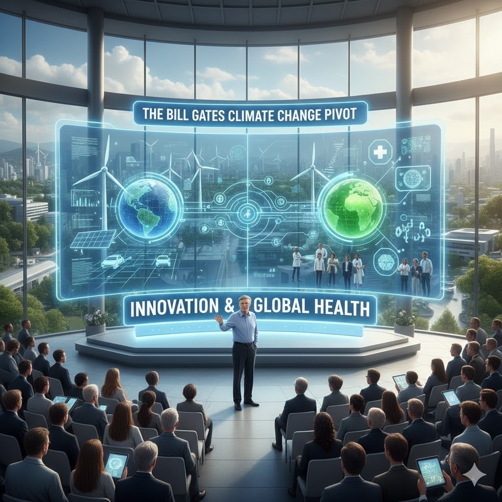 The Bill Gates Climate Change Pivot: Why Innovation and Global Health are the New Path to Avoiding Disaster