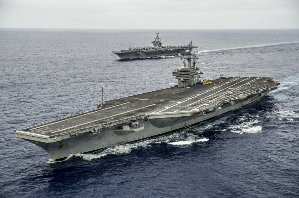 USS Ronald Reagan & George Washington