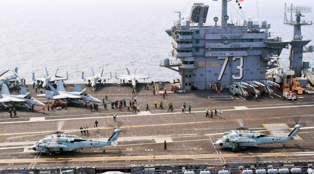 USS Ronald Reagan & George Washington