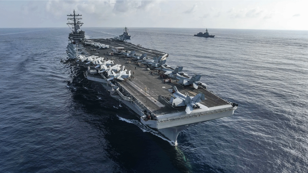 USS Ronald Reagan & George Washington