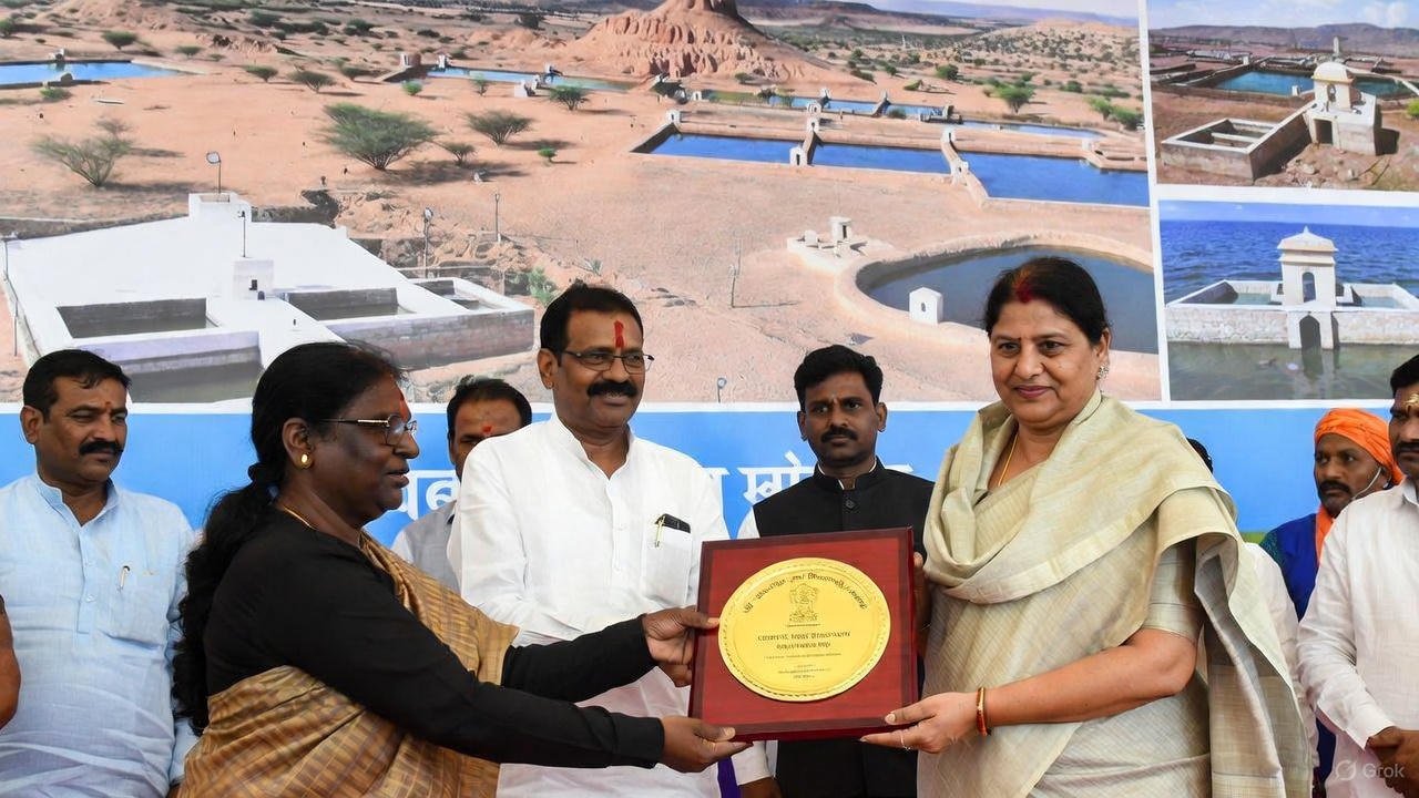 IAS Tina Dabi award 2025, Tina Dabi water conservation Rajasthan, UPSC topper Tina Dabi career, Tina Dabi personal life marriage, Jal Sanchay Jan Bhagidari Award Barmer,