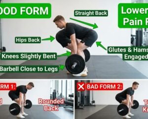 Mastering the Romanian Deadlift: Romanian deadlift form for effective lower back pain Relief