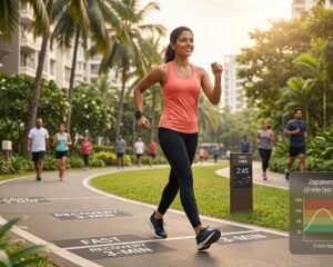 Japanese walking, Interval Walking