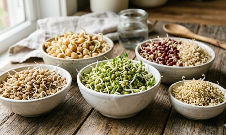 Sprouted Grains and Beans