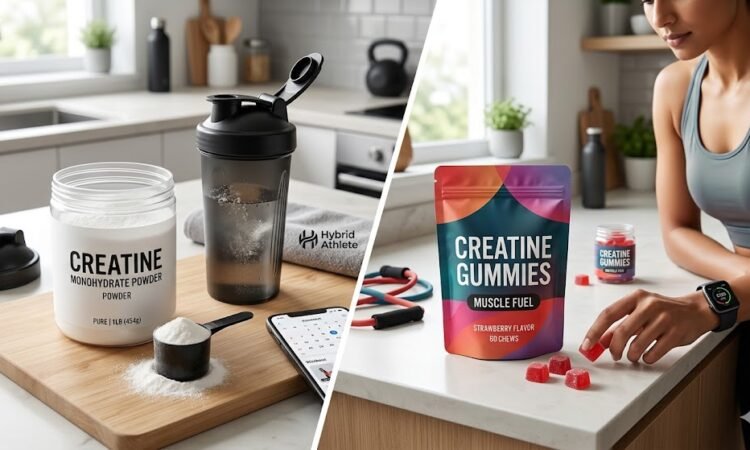 Creatine Gummies vs. Powder for Muscle Growth