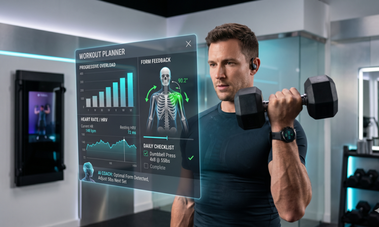 AI-integrated workout planners