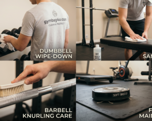 How to clean Gym Equipment at Home