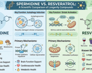 Spermidine vs. Resveratrol