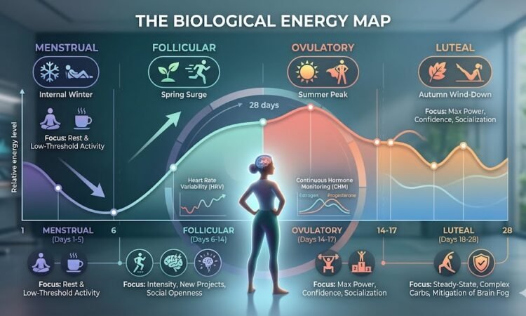 Predicting Energy Levels Through Hormonal Cycle Tracking for Health-Optimization