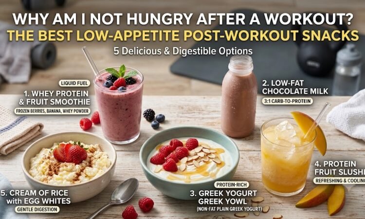 The Best Low-Appetite Post-Workout Snacks