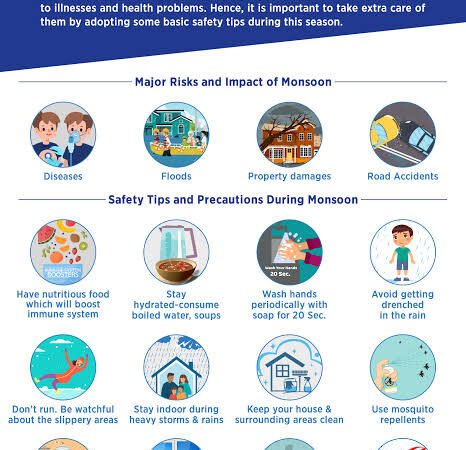 Tips to Stay Safe and Healthy This Rainy Season