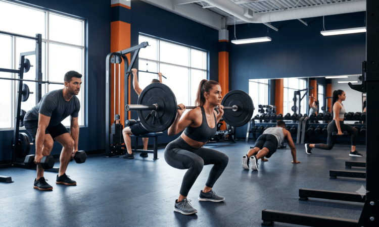 Full body workout routine