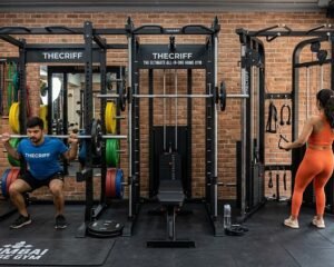 THECRIFF Smith Machine with Functional Trainer & Power Rack: An All-in-One Home Gym Solution