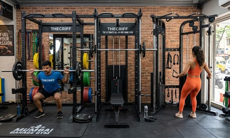 THECRIFF Smith Machine with Functional Trainer & Power Rack: An All-in-One Home Gym Solution